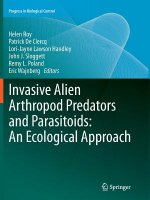 Invasive Alien Arthropod Predators and Parasitoids: An Ecological Approach