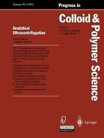 Analytical Ultracentrifugation