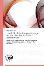 Les Difficultes D Apprentissage Du Fle Chez Les Etudiants Palestiniens