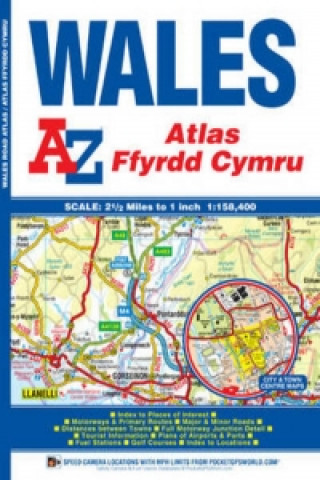 Wales A-Z Road Atlas