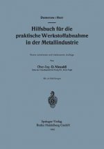 Hilfsbuch F r Die Praktische Werkstoffabnahme in Der Metallindustrie