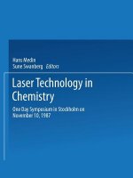 Laser Technology in Chemistry