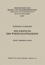 Die Ordnung Des Wirtschaftslebens