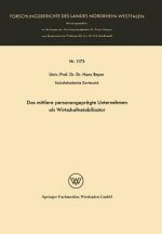 Das Mittlere Personengepr gte Unternehmen ALS Wirtschaftsstabilisator