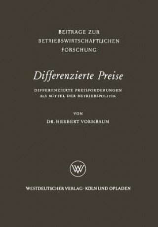 Differenzierte Preise