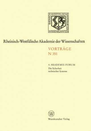 Die Sicherheit Technischer Systeme