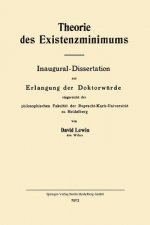 Theorie Des Existenzminimums