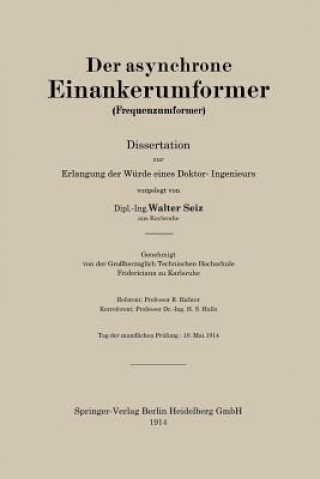 Der Asynchrone Einankerumformer (Frequenzumformer)