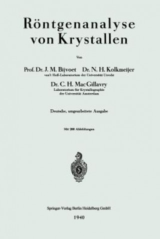 Roentgenanalyse Von Krystallen