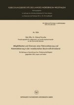 Moeglichkeiten Und Grenzen Einer Rationalisierung Und Automatisierung in Der Westdeutschen Baumwollrohweberei