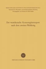 Der Westdeutsche Konsumg terexport Nach Dem Zweiten Weltkrieg