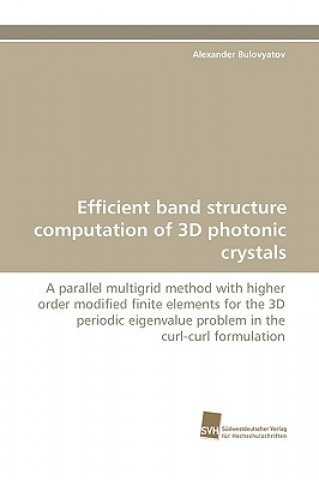 Efficient Band Structure Computation of 3D Photonic Crystals