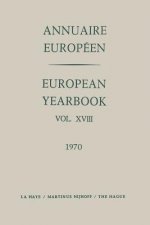 Annuaire Europeen / European Yearbook