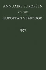 Annuaire Europeen / European Yearbook