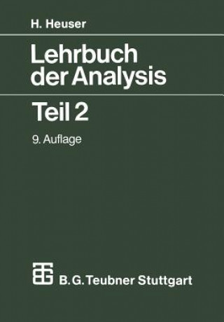Lehrbuch der Analysis, 1