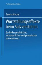Wortstellungseffekte Beim Satzverstehen