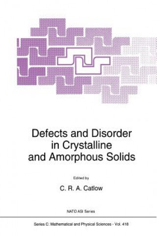 Defects and Disorder in Crystalline and Amorphous Solids, 1