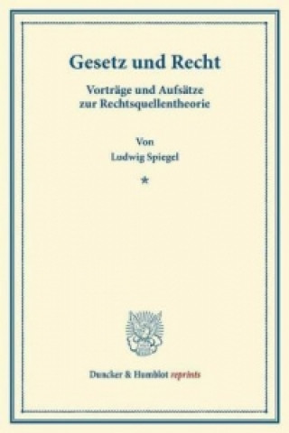 Gesetz und Recht.