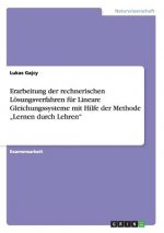 Erarbeitung der rechnerischen Loesungsverfahren fur Lineare Gleichungssysteme mit Hilfe der Methode 