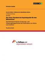 Entry Standard als Kapitalquelle fur den Mittelstand