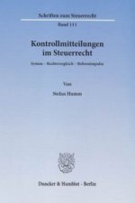 Kontrollmitteilungen im Steuerrecht.