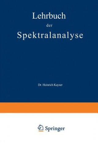 Lehrbuch Der Spektralanalyse