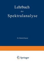 Lehrbuch Der Spektralanalyse