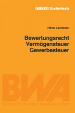 Bewertungsrecht/Vermoegensteuer/Gewerbesteuer