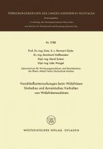 Verschleissuntersuchungen Beim Walzfrasen Statisches Und Dynamisches Verhalten Von Walzfrasmaschinen