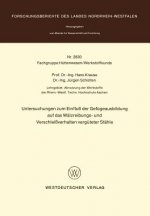 Untersuchungen Zum Einfluss Der Gefugeausbildung Auf Das Walzreibungs-Und Verschleissverhalten Verguteter Stahle