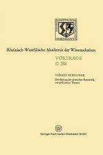 Beitrag Der Deutschen Romantik Zur Politischen Theorie