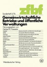 Gemeinwirtschaftliche Betriebe Und Offentliche Verwaltungen