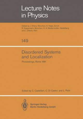 Disordered Systems and Localization, 1
