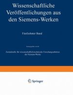 Wissenschaftliche Veroeffentlichungen Aus Den Siemens-Werken