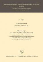 Untersuchungen Auf Dem Gebiet Der Zentimeterwellen