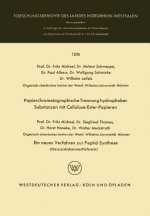 Papierchromatographische Trennung Hydrophober Substanzen Mit Cellulose-Ester-Papieren. Ein Neues Verfahren Zur Peptid-Synthese (Oxazolidonverfahren)