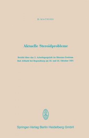 Aktuelle Steroidprobleme