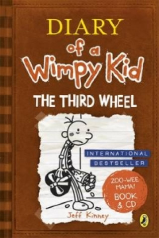 Diary of a Wimpy Kid: The Third Wheel book & CD