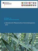 Berichte Zu Pflanzenschutzmitteln 2012