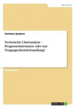 Technische Chartanalyse - Prognoseinstrument oder nur Vergangenheitsbehandlung?