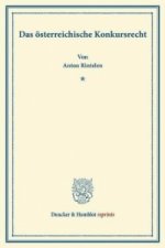 Das österreichische Konkursrecht.