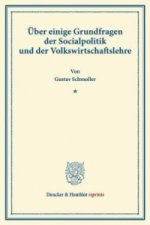 Über einige Grundfragen der Socialpolitik und der Volkswirtschaftslehre.