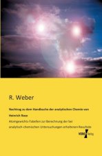 Nachtrag zu dem Handbuche der analytischen Chemie von Heinrich Rose
