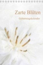 Zarte Blüten / Geburtstagskalender (Tischkalender immerwährend DIN A5 hoch)