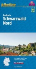 Bikeline Radkarte Schwarzwald Nord