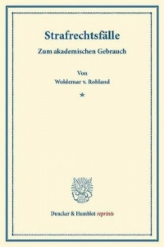 Strafrechtsfälle.