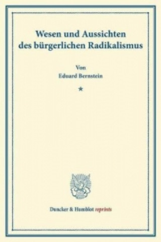 Wesen und Aussichten des bürgerlichen Radikalismus.