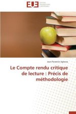 Compte Rendu Critique de Lecture: Precis de Methodologie