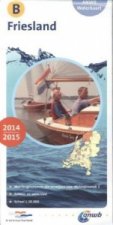ANWB Waterkaart Friesland 2014/2015