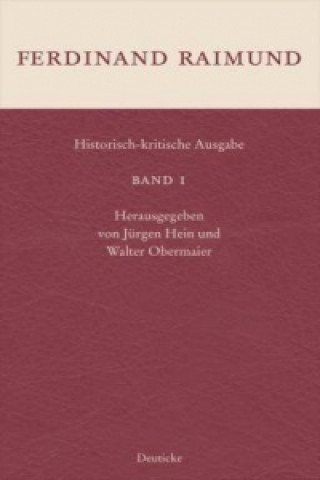 Historisch kritische Ausgabe. Bd.1